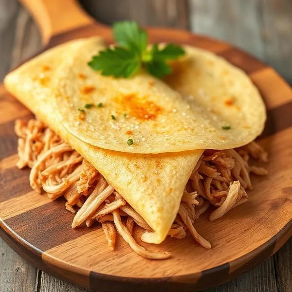 TAPIOCA DE POLLO DESMENUZADO